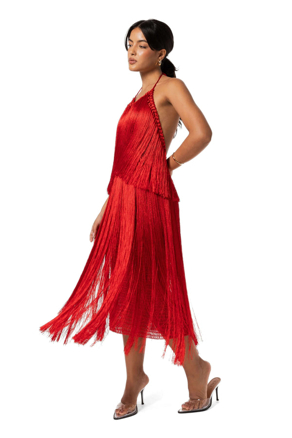 Crochê – Vestido Ayla – Linha de Seda