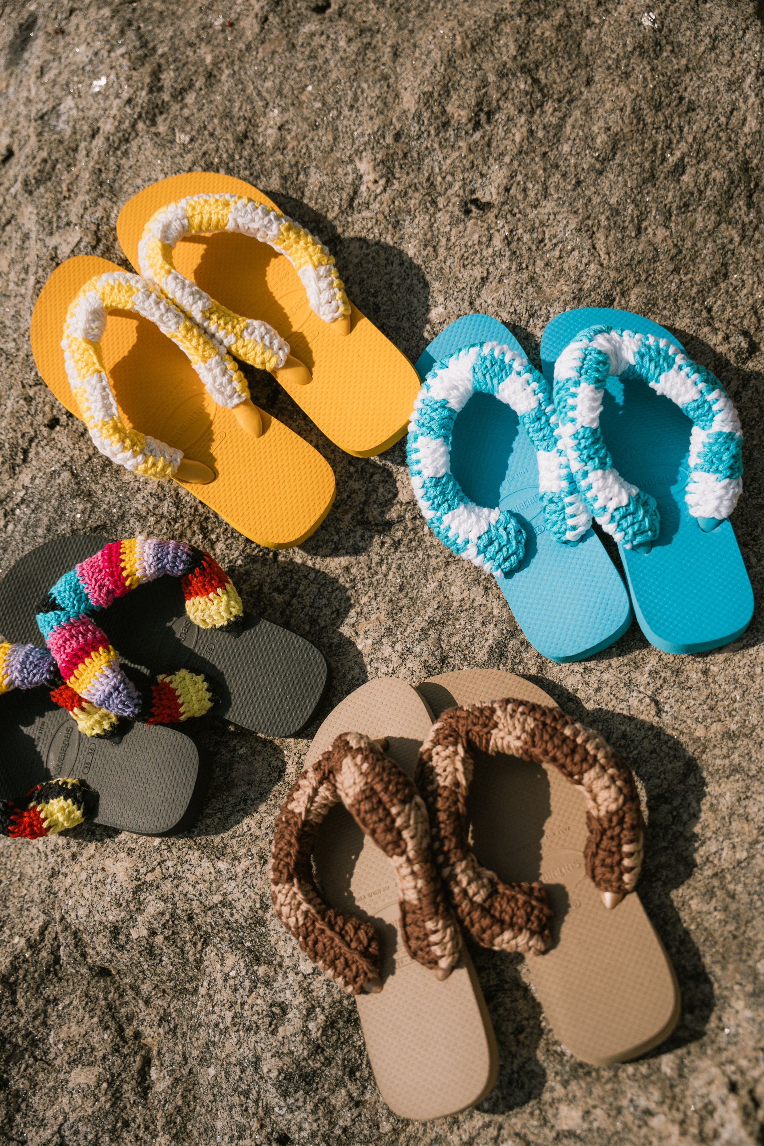 Crochê – Havaianas Colombina - Marrom