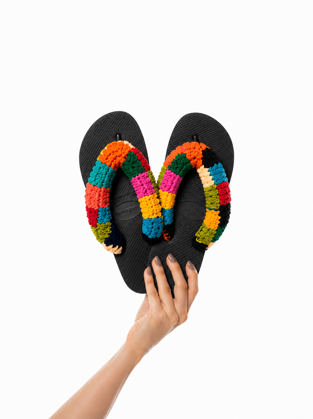 Crochê – Havaianas Tiê Preta