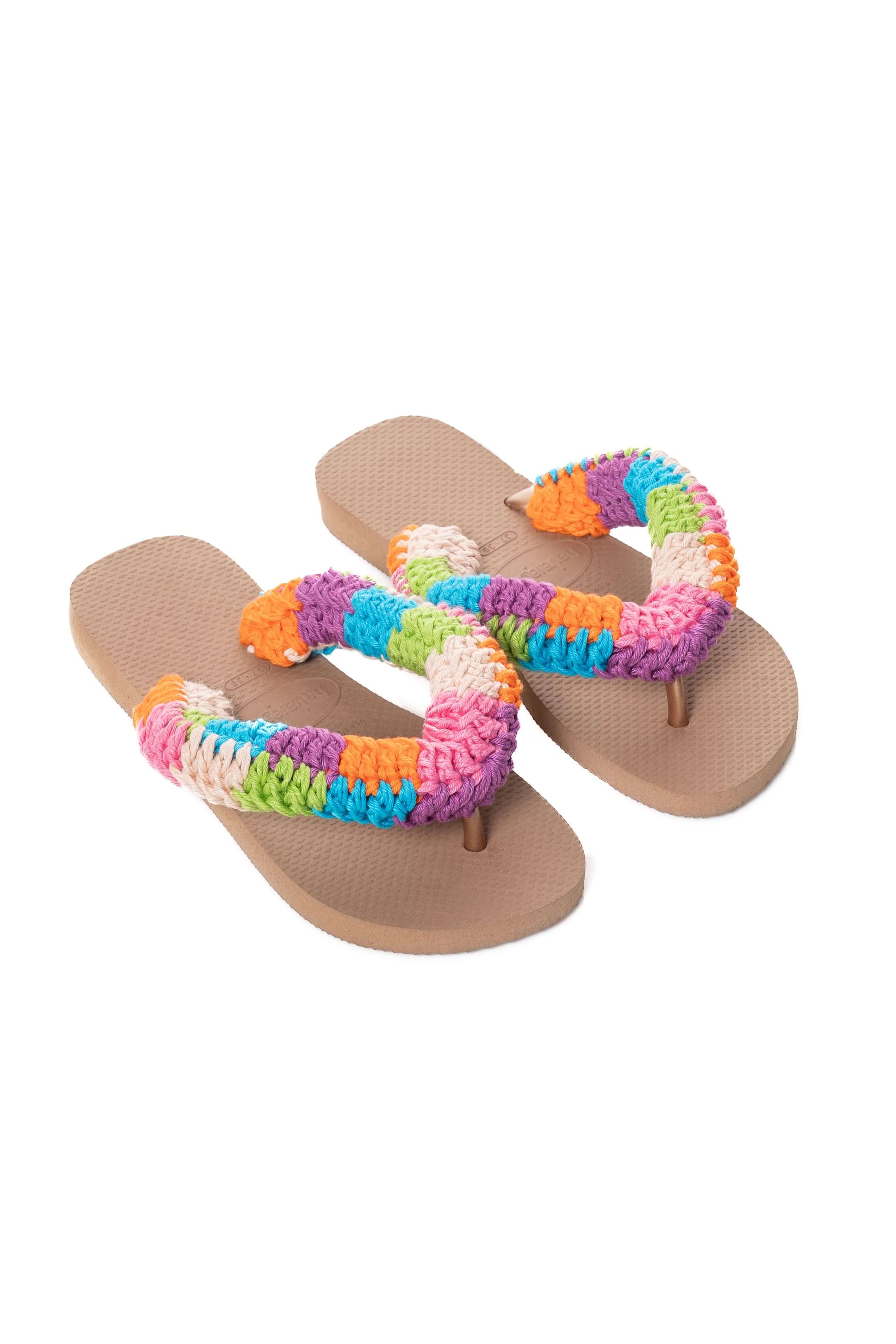 Crochê – Havaianas Colorê