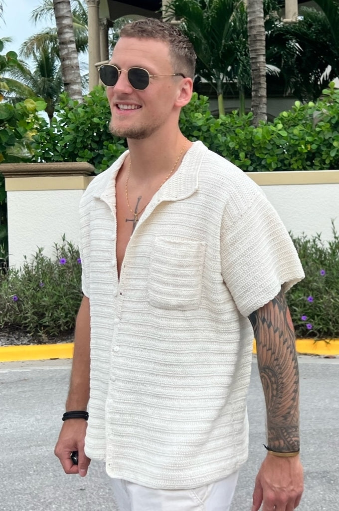 Crochê - Camisa Gil